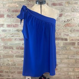 Guteidee one shoulder blouse large NWT